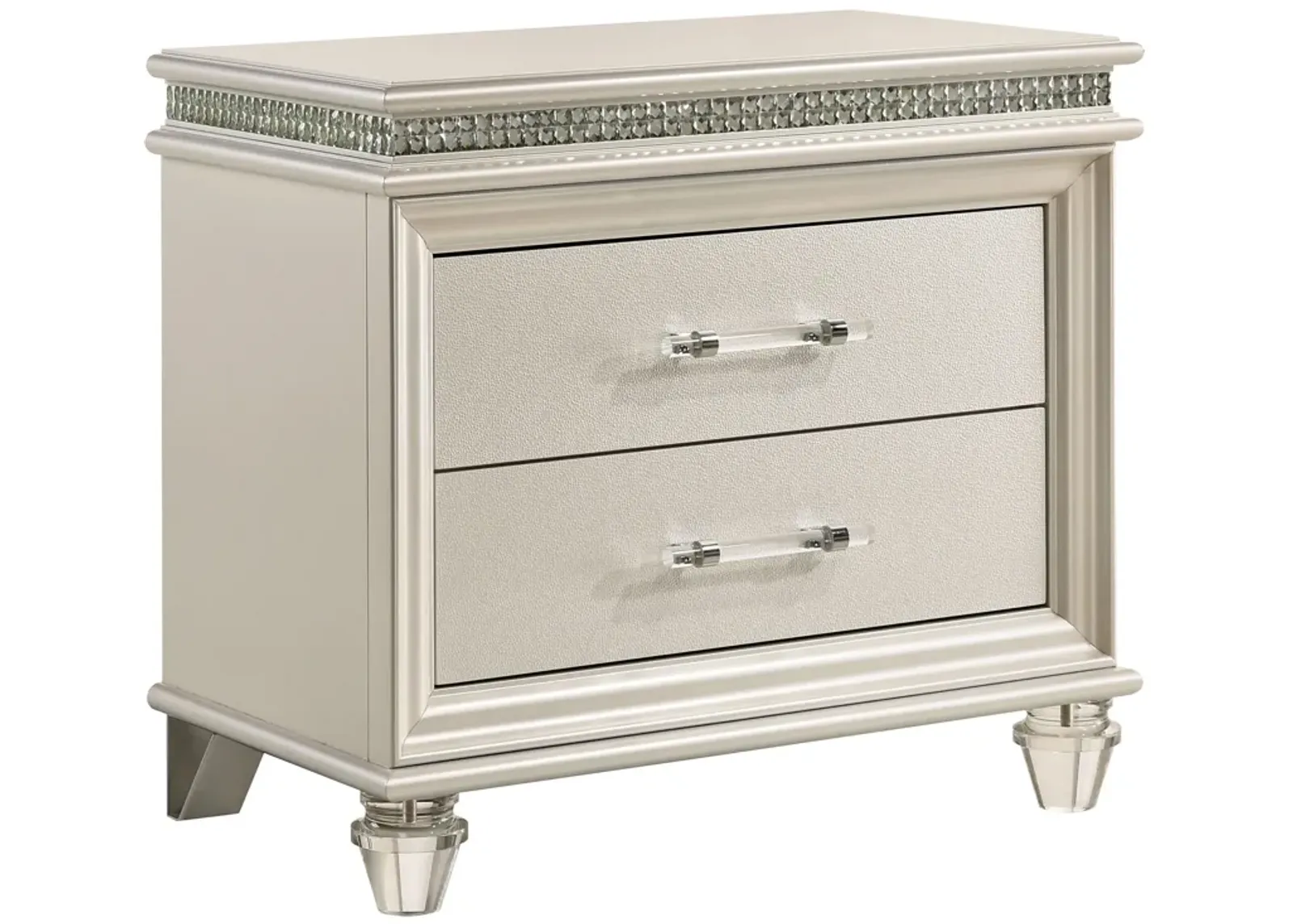 | Maddie Nightstand | Pearl White