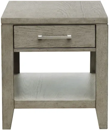 Essex Gray End Table
