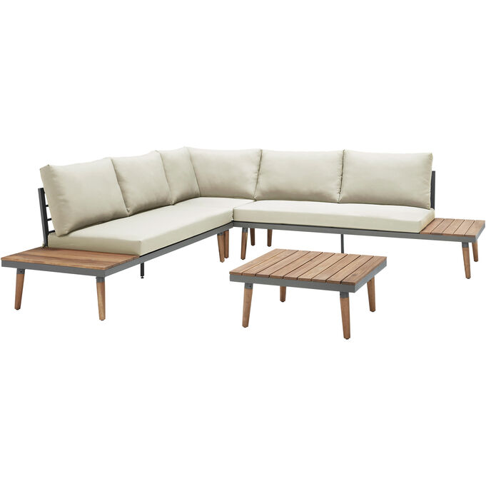 Dockside Tea 4 Piece Sectional