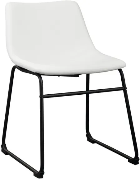 Centiar White Side Chair