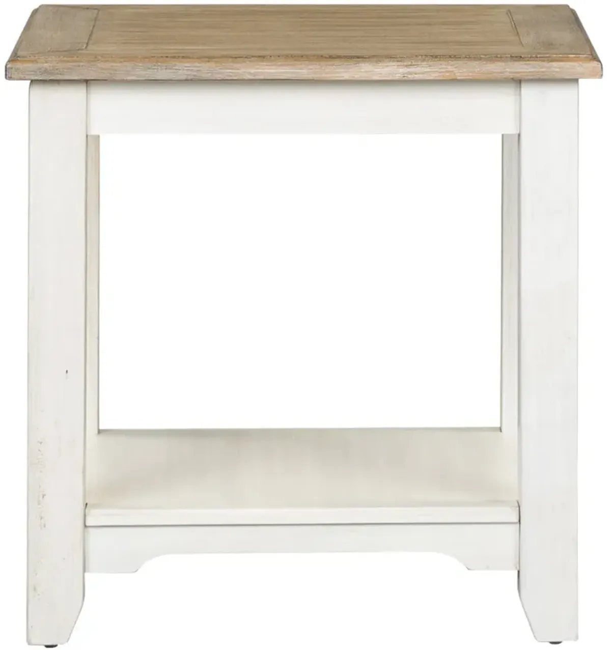 | Summerville End Table | White Wash