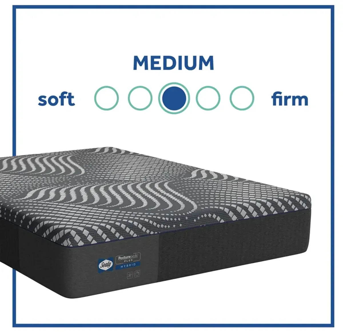 Sealy Posturepedic Plus Hybrid Albany Medium Mattress