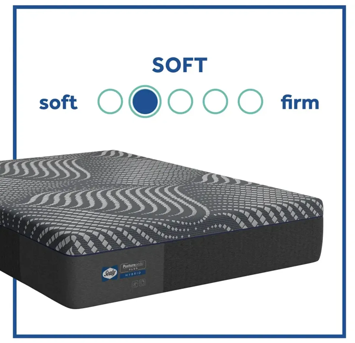 Sealy Posturepedic Plus Hybrid Brenham Soft Mattress