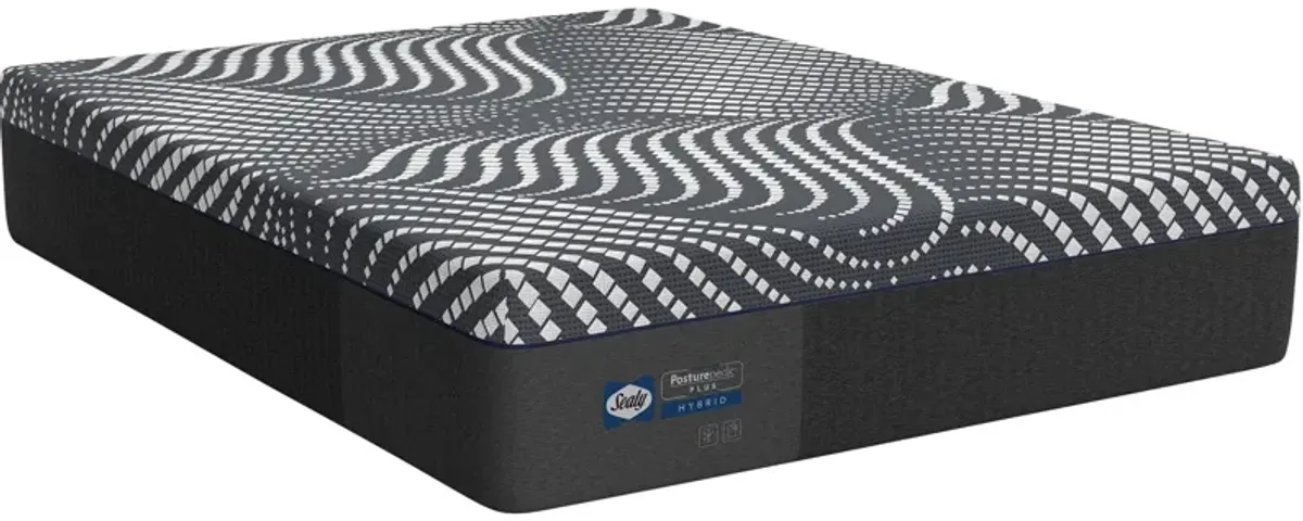 Sealy | Full Posturepedic Plus Hybrid High Point Firm Mattress | Dark Gray