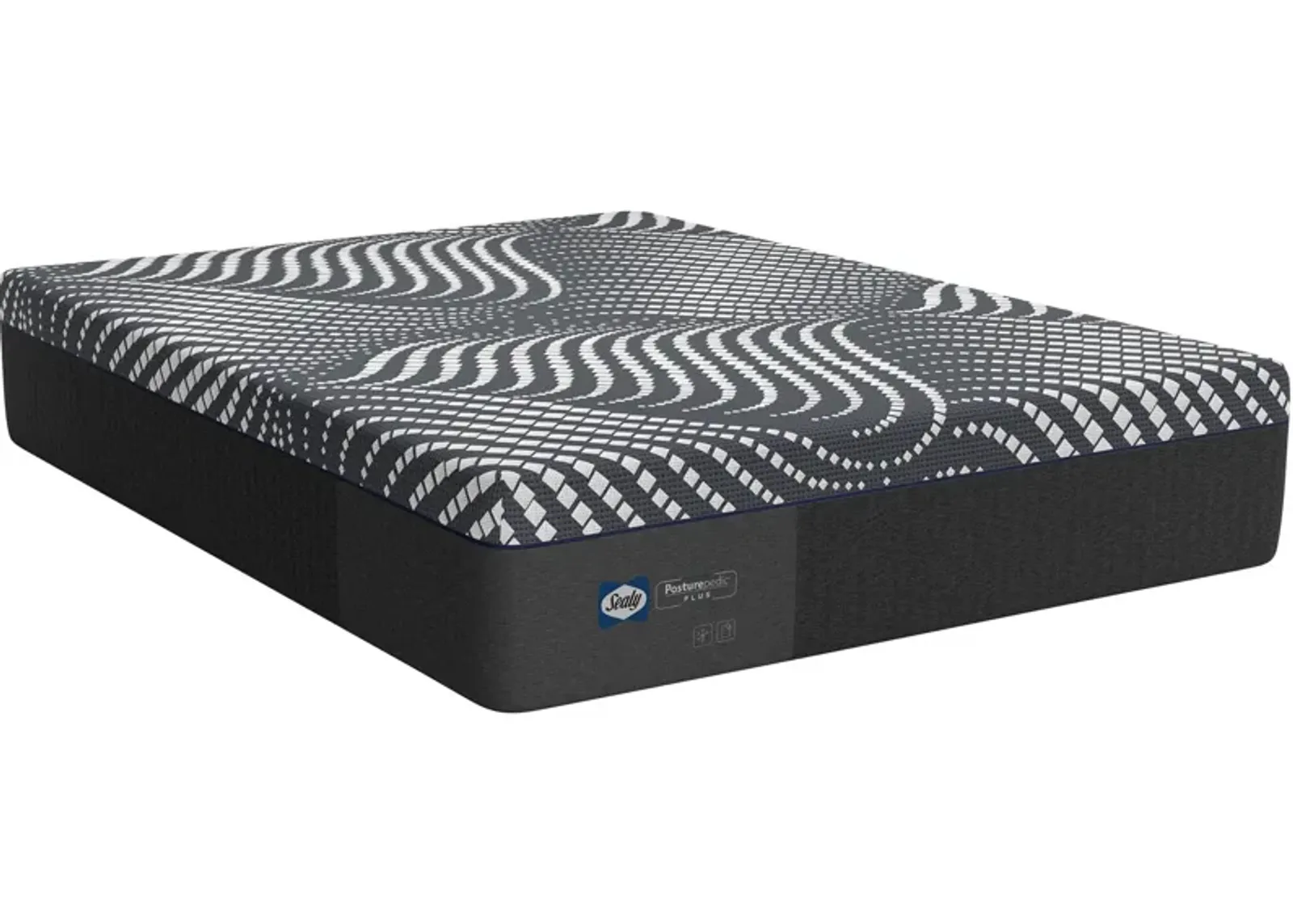 Sealy | Queen Posturepedic Plus Foam High Point Ultra Soft Mattress | Dark Gray