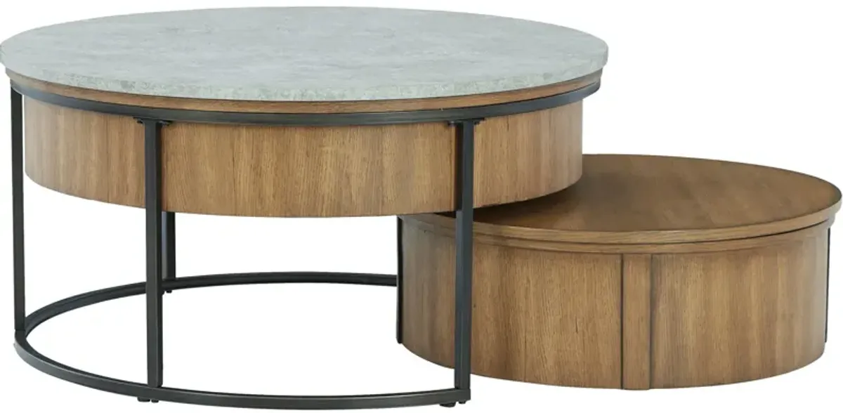 Fridley Set of 2 Nesting Coffee Tables