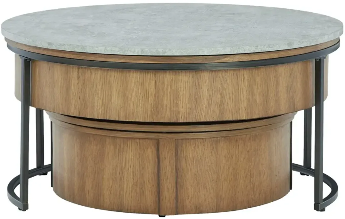 Ashley Furniture | Fridley Set of 2 Nesting Coffee Tables | Brown