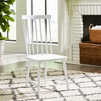 Capeside Cottage Porcelain White Side Chair