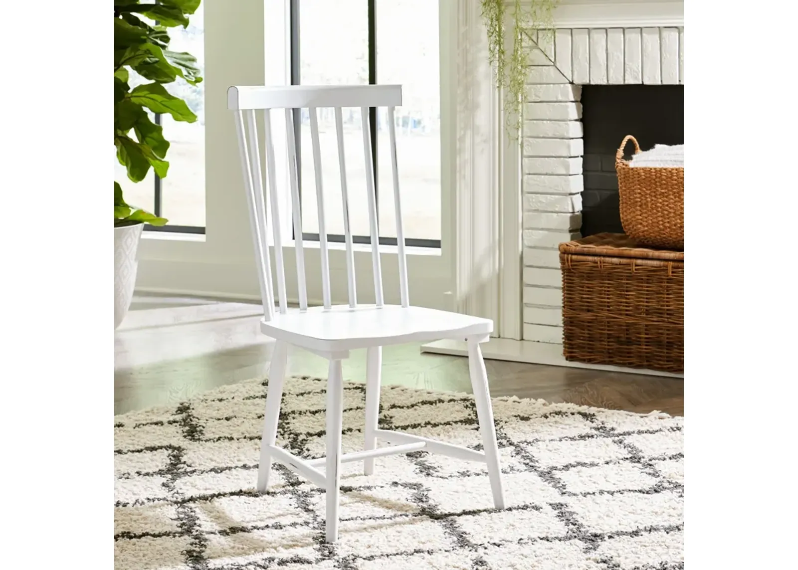 | Capeside Cottage Side Chair | Porcelain White