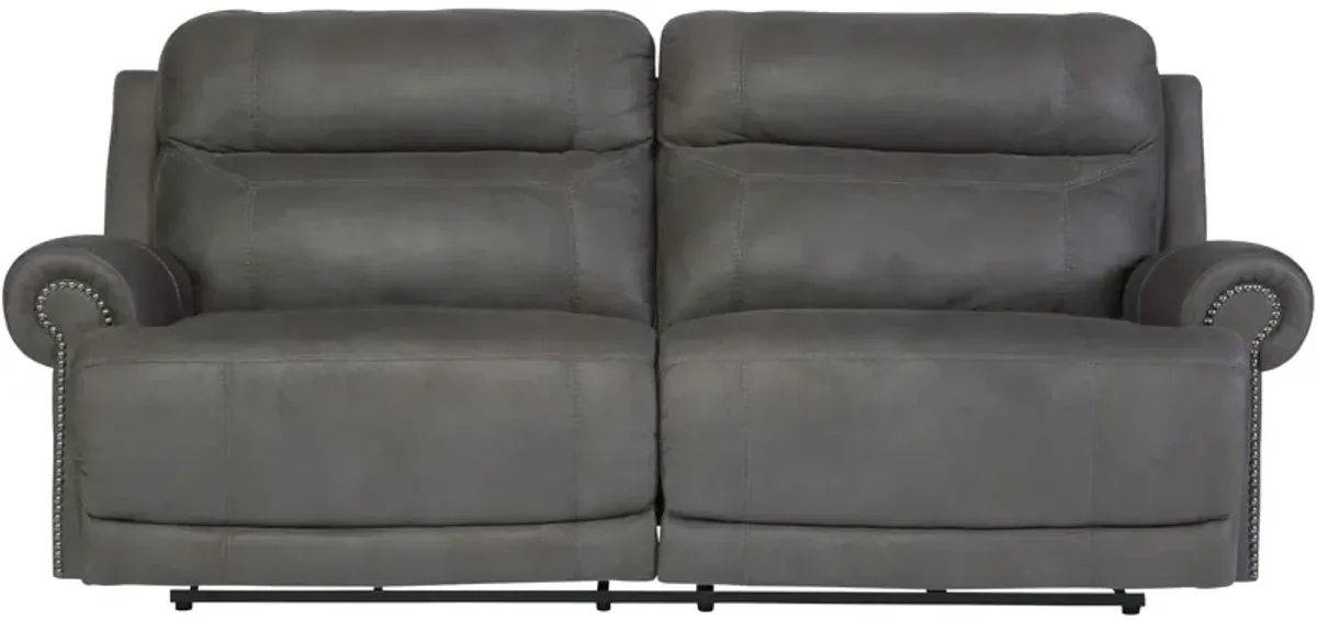 Ashley Furniture | Austere Reclining Sofa | Gray