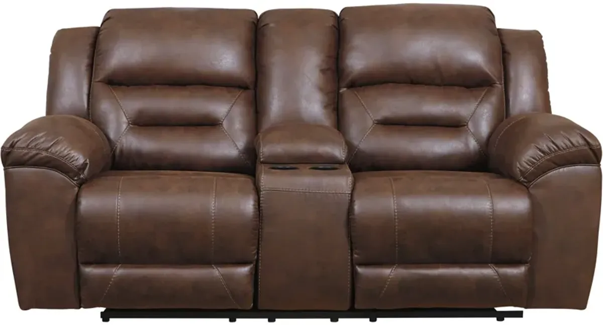 Stoneland Power Reclining Console Loveseat