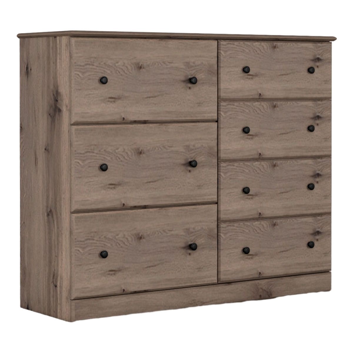 | Essentials 48" 7 Drawer Chest | Weathered Gray Ash