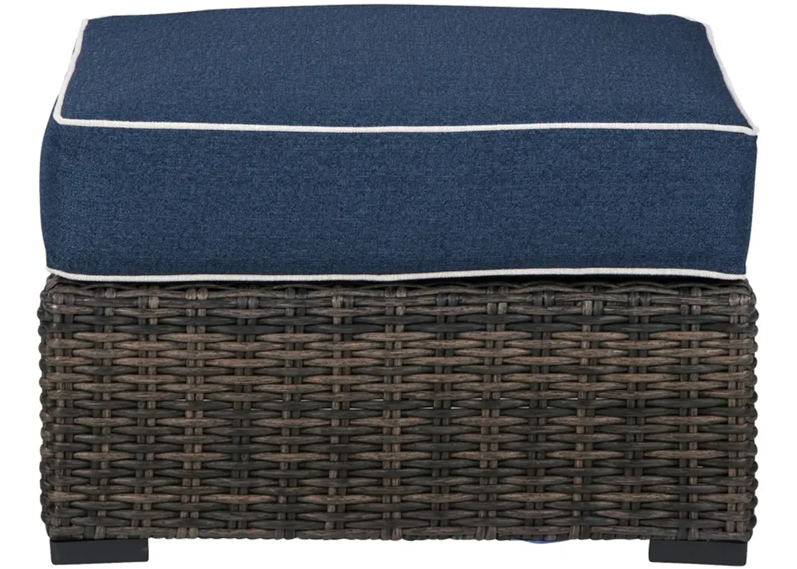 Ashley Furniture | Grasson Lane Ottoman | Blue