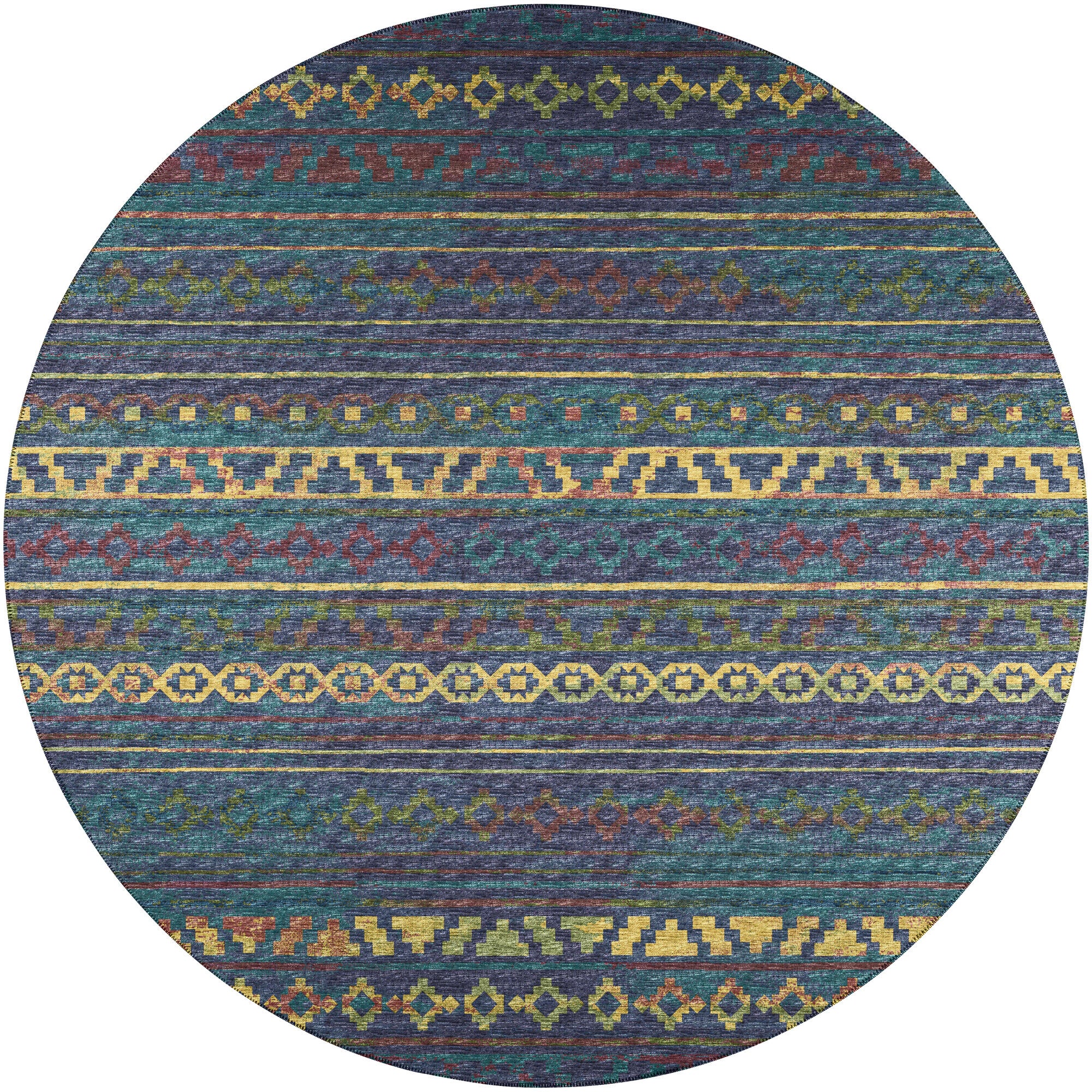 Dalyn Rug Company | Sedona X Round | Ink 8' Round Rugs