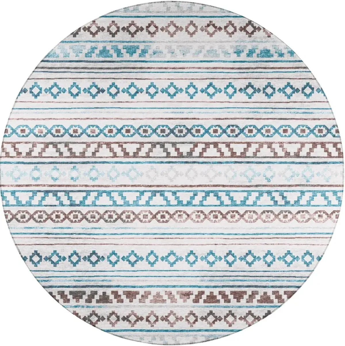 | Sedona X Round | Skydust 8' Round Rugs