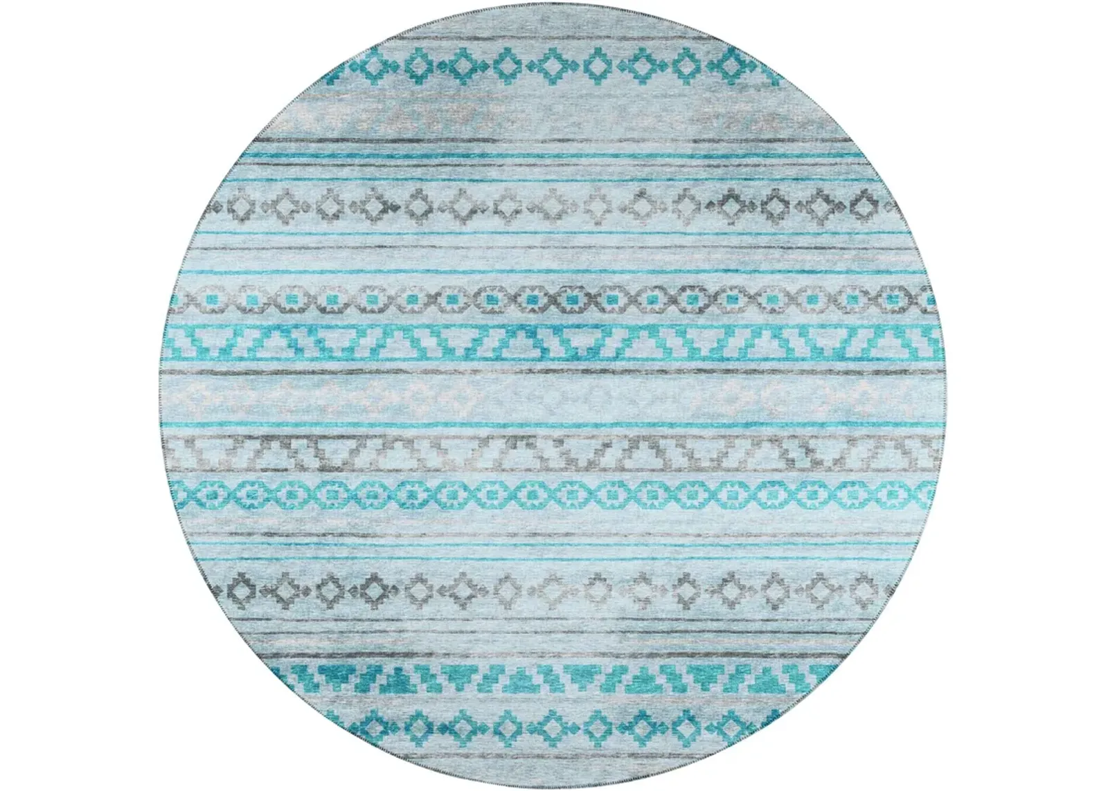 | Sedona X Round | Skydust 8' Round Rugs