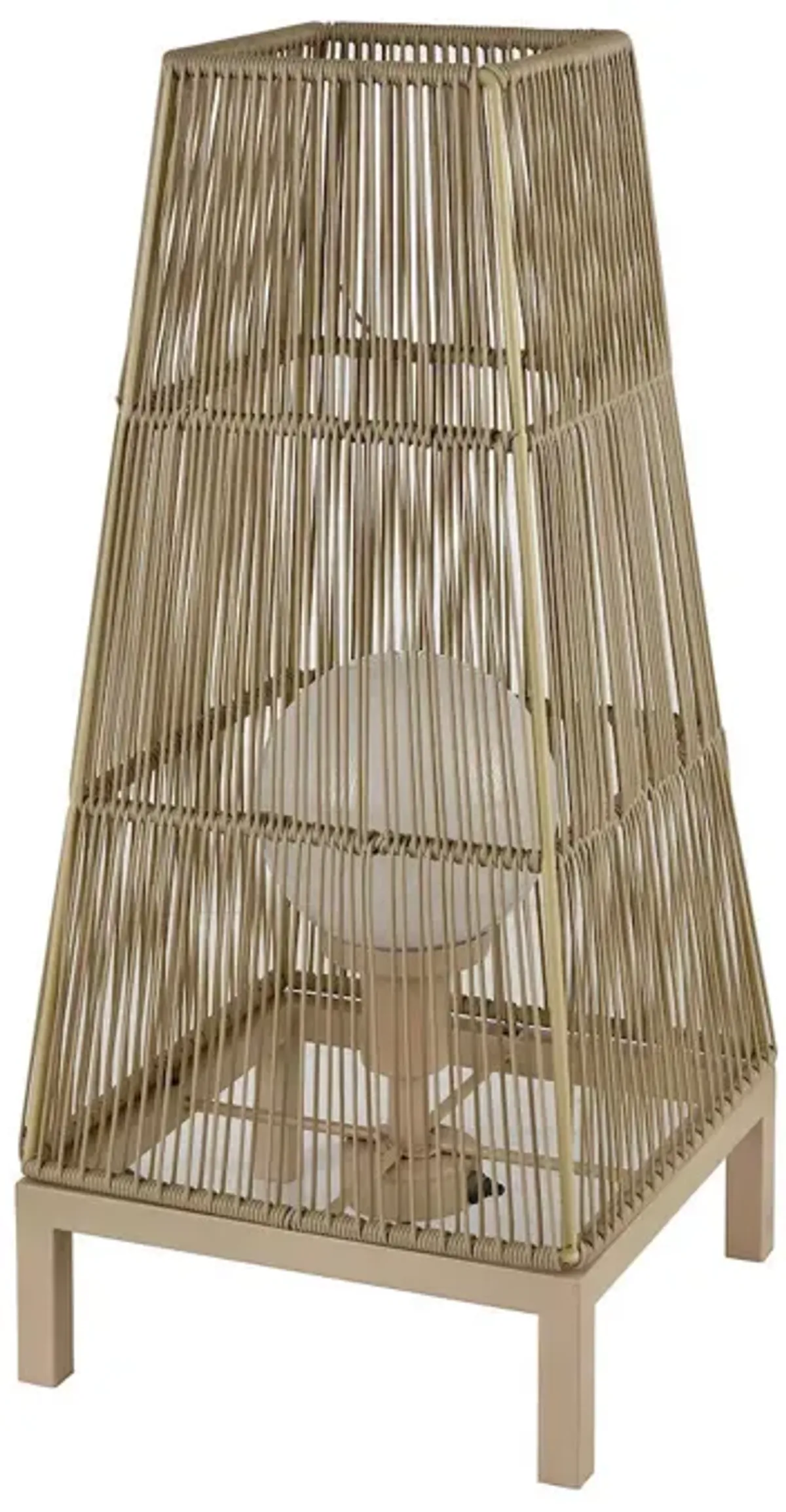 | Corsica Outdoor Square Lamp | Beige