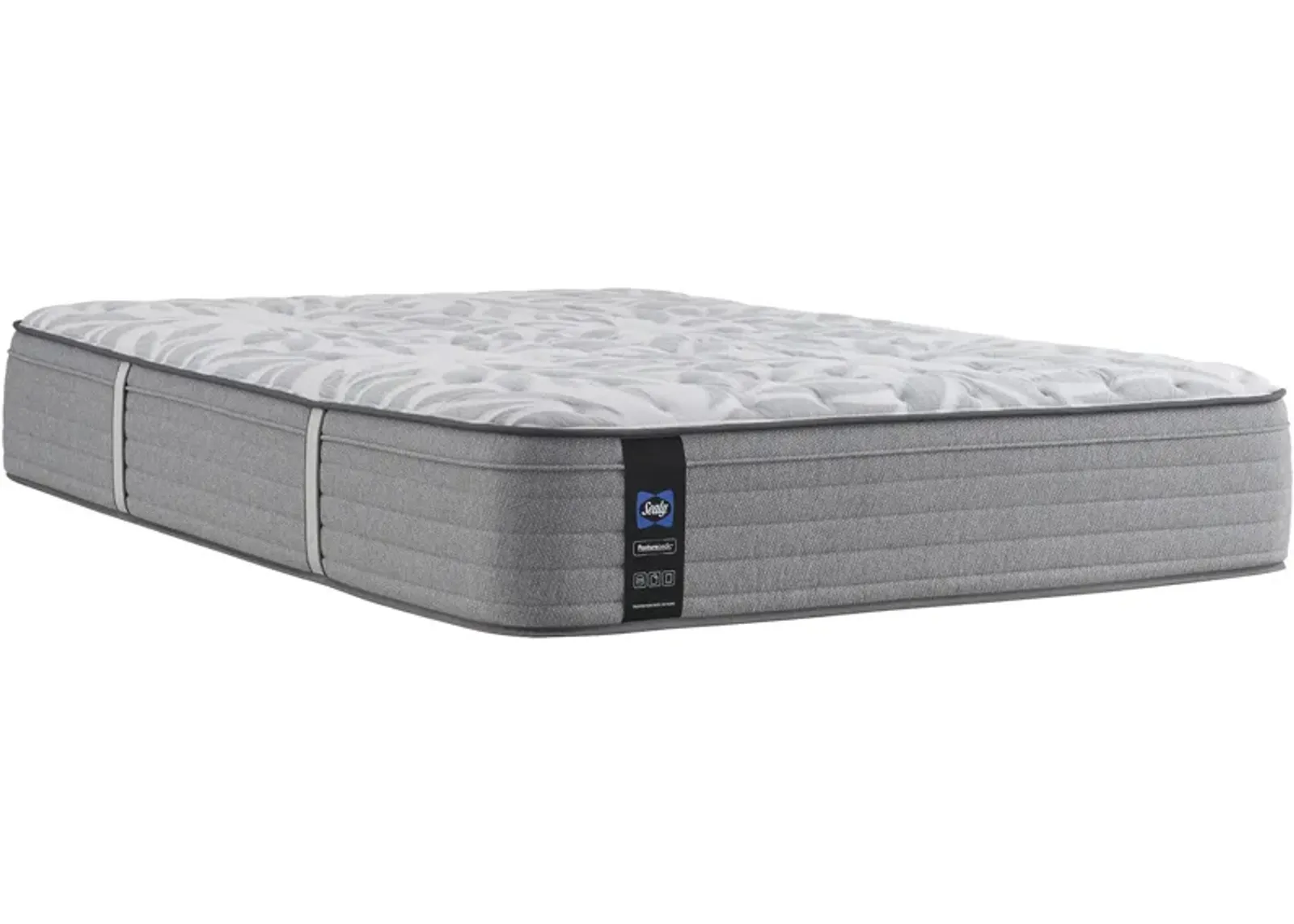 Sealy | Queen Silver Pine Soft Eurotop Mattress | Gray