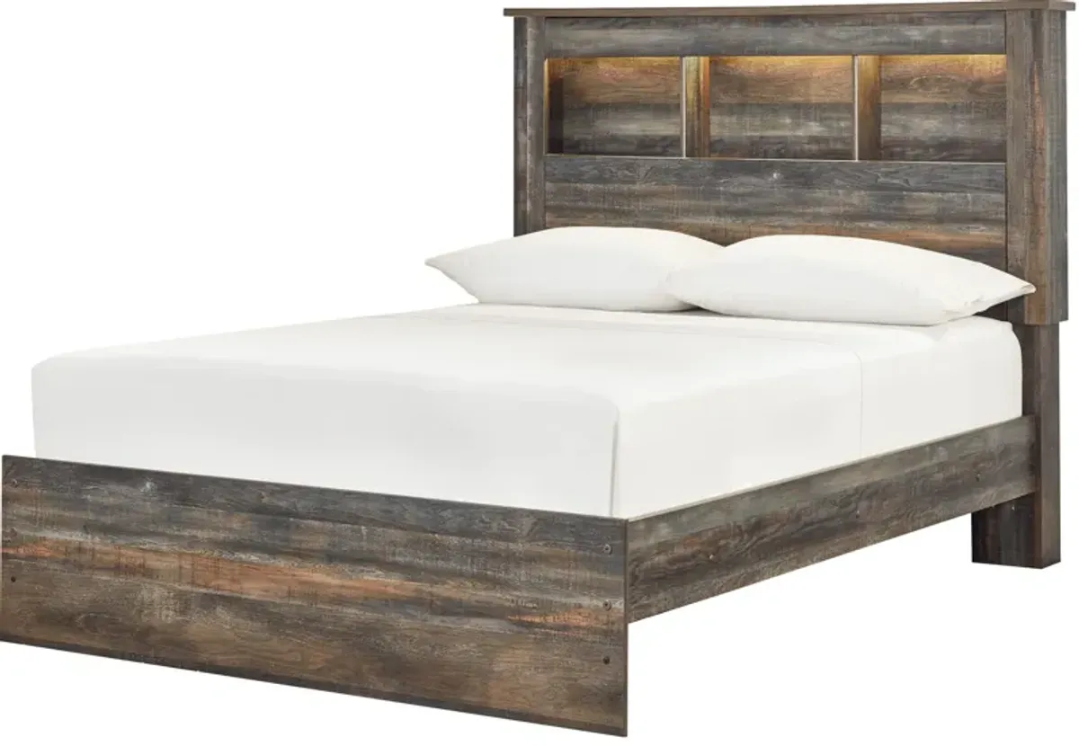 Drystan Bookcase Headboard Bed