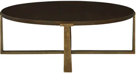 Balintmore Brown Round Coffee Table