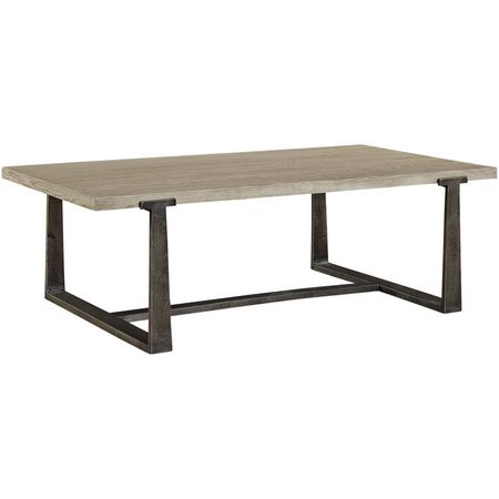 Dalenville Gray Rectangular Coffee Table
