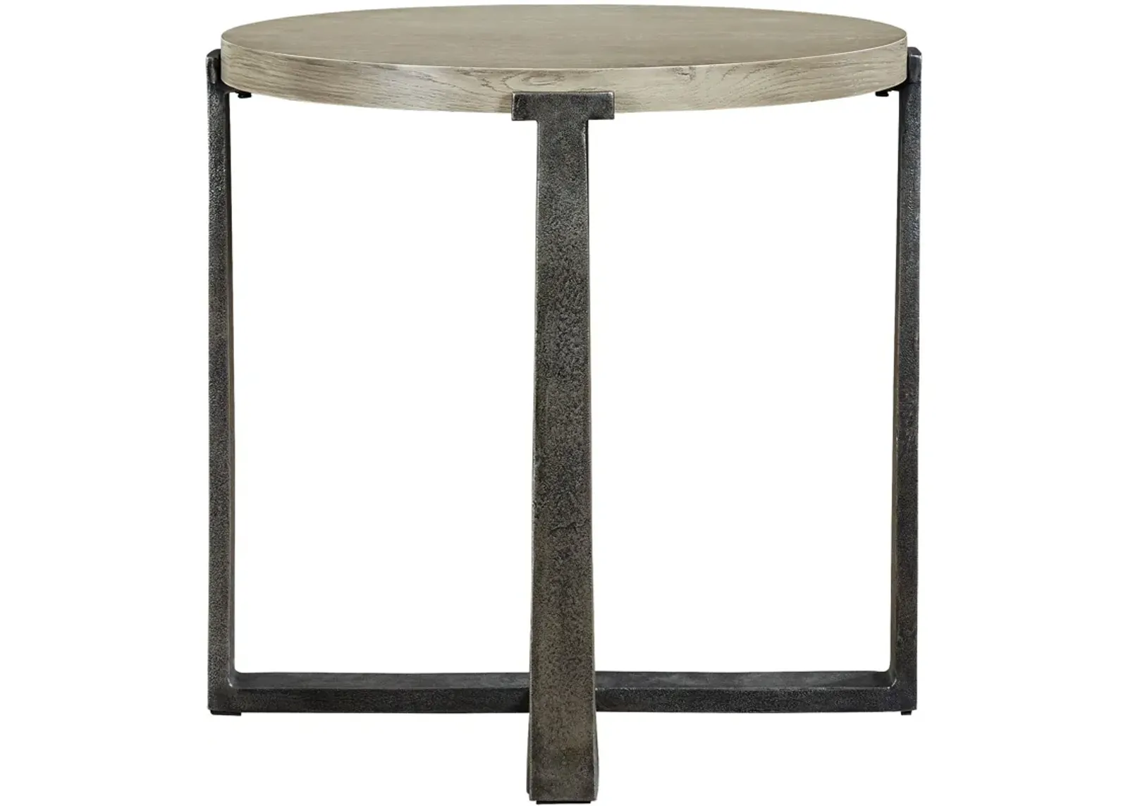 Ashley Furniture | Dalenville Round End Table | Gray