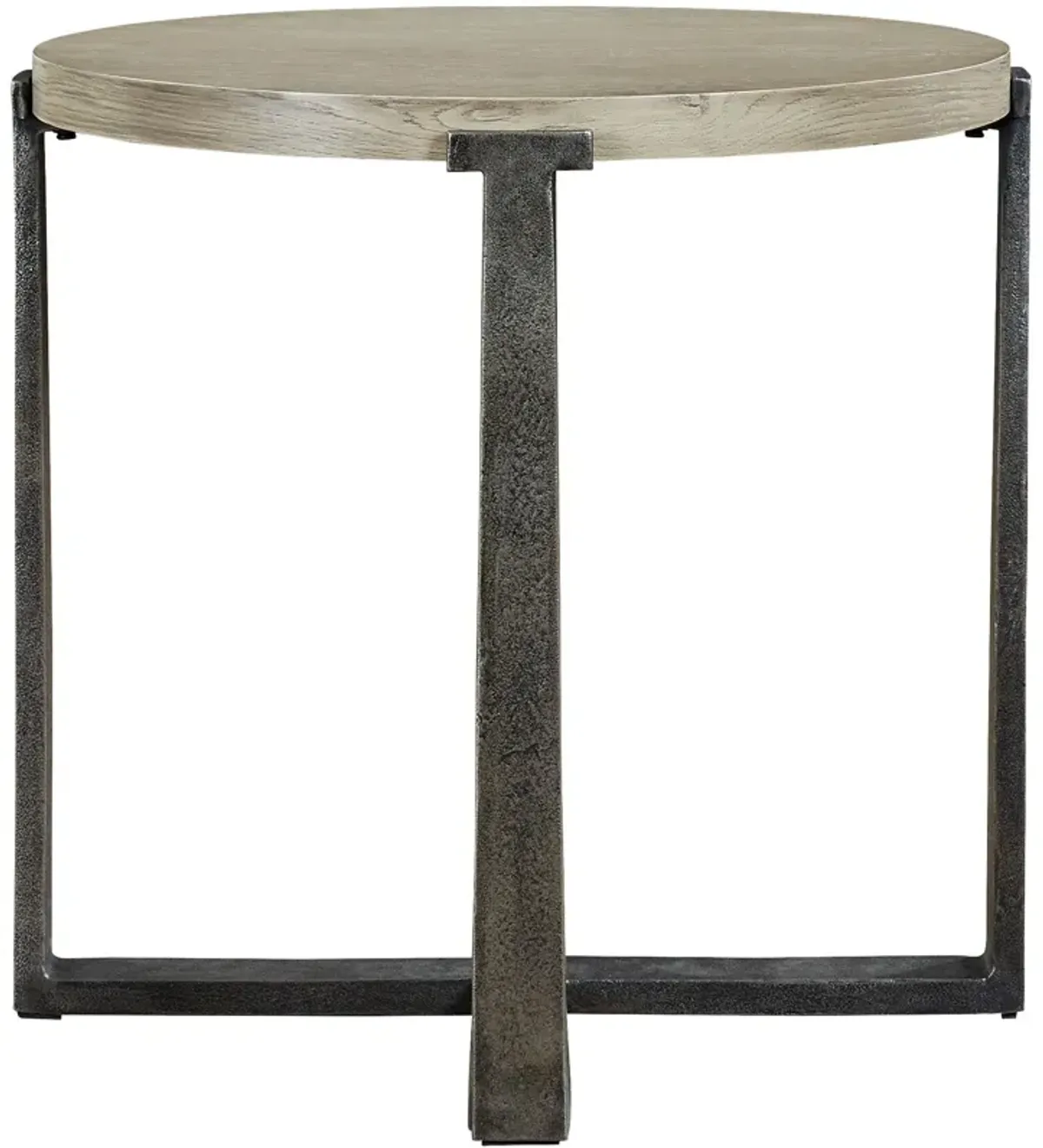 Ashley Furniture | Dalenville Round End Table | Gray