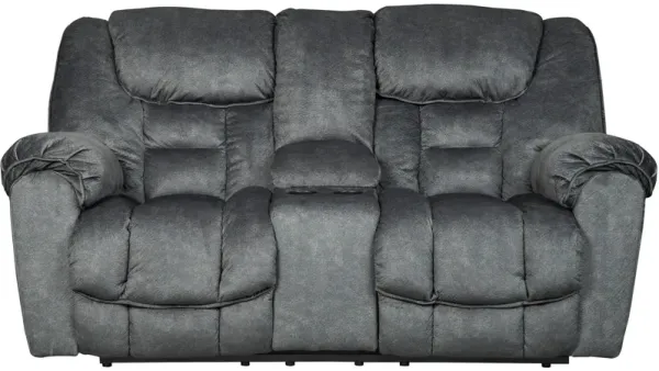 Capehorn Reclining Console Loveseat