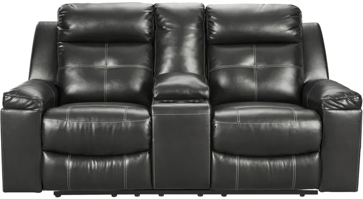 Kempten Reclining Console Loveseat