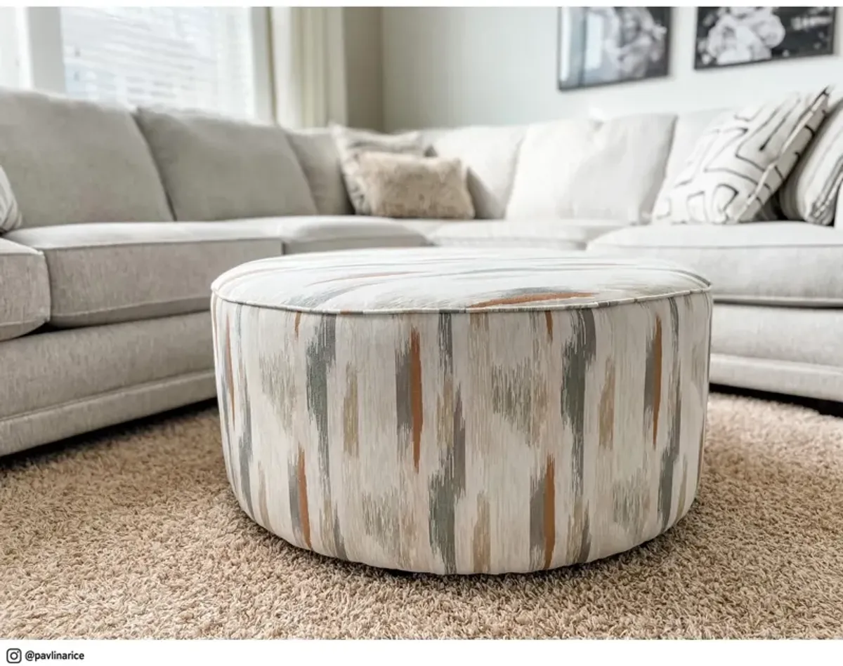 Port Accent Ottoman