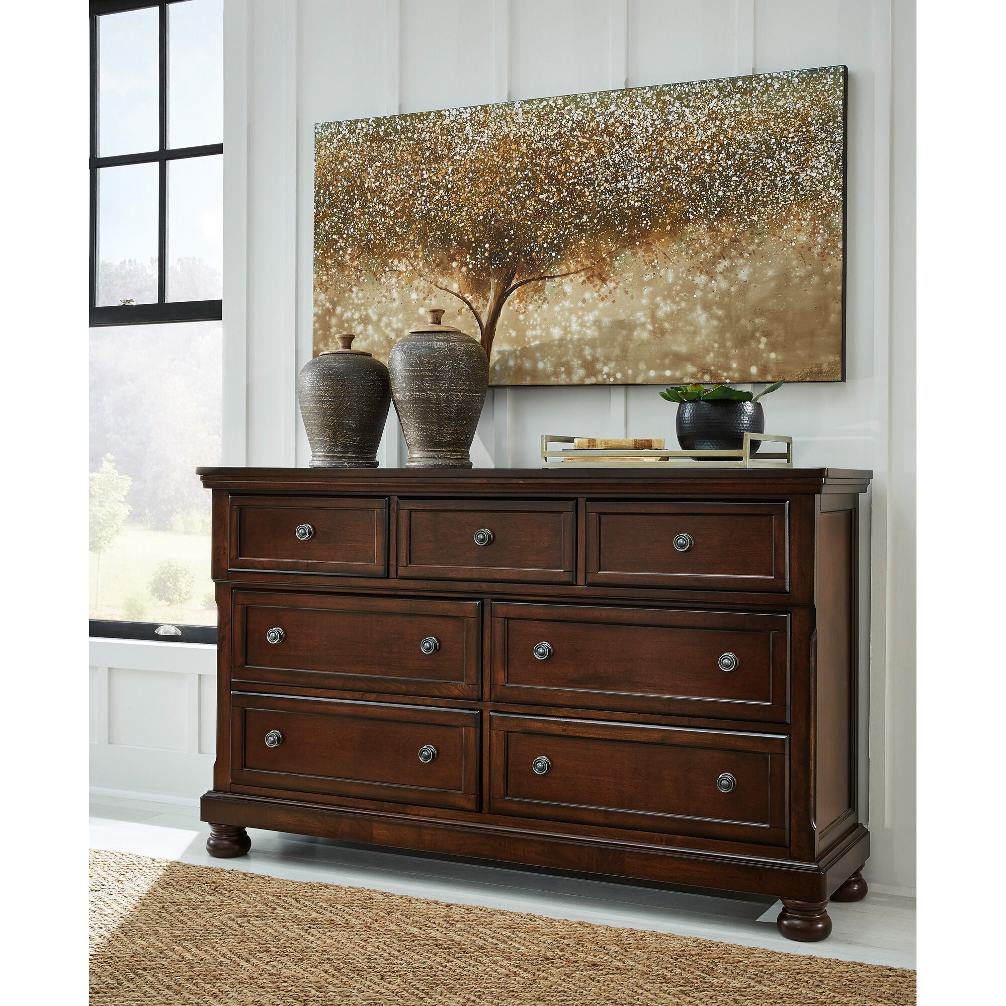 Ashley Furniture | Porter Dresser | Rustic Brown