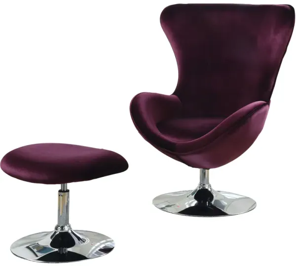 Eloise Chair with Ottoman