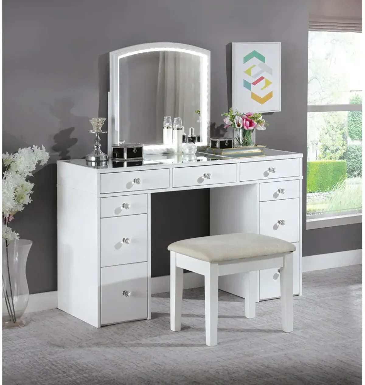 Louise 3 Piece Vanity