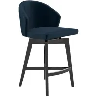 Dell Peppercorn Washed Counter Stool