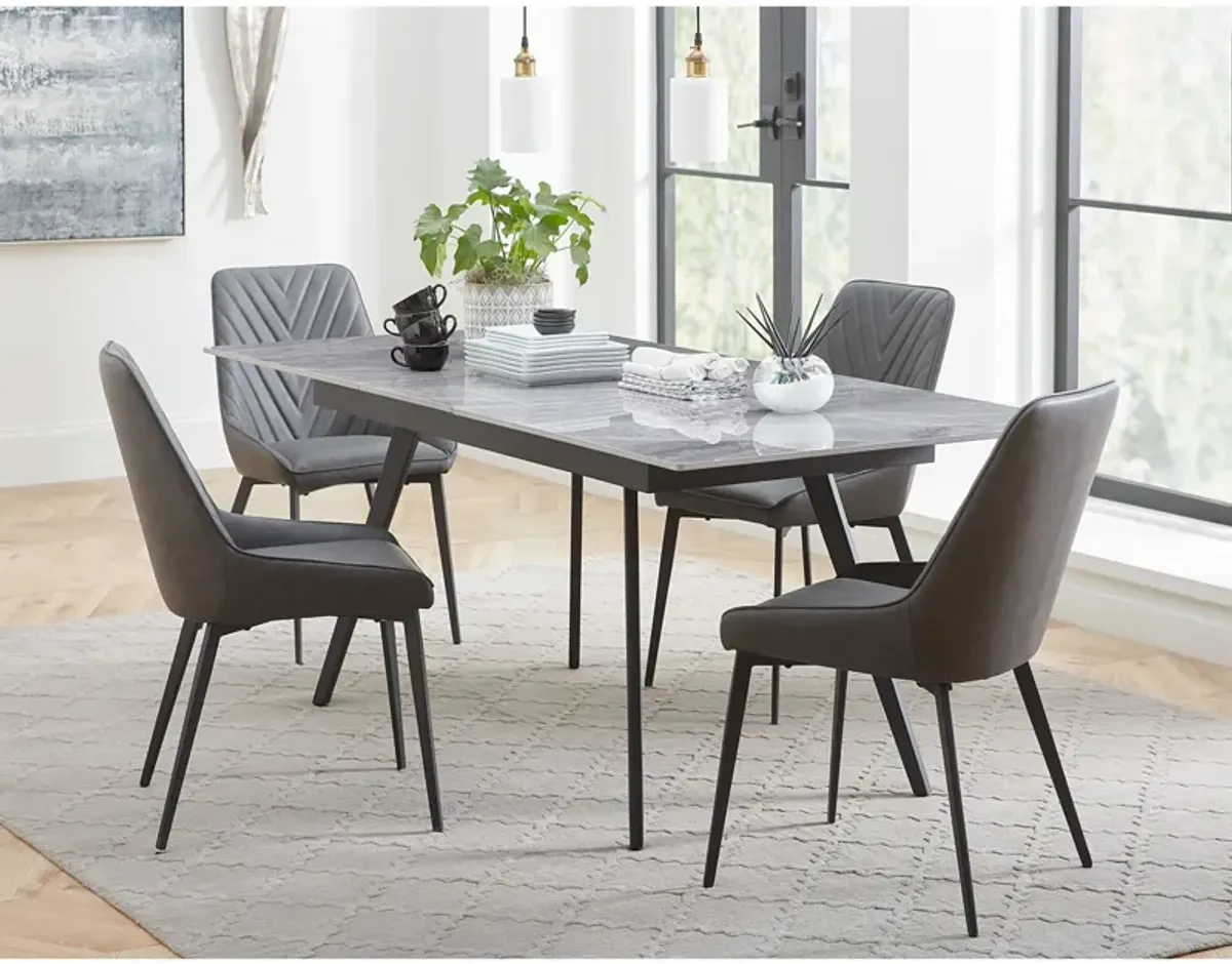 Lucia 5 Piece Dining Set