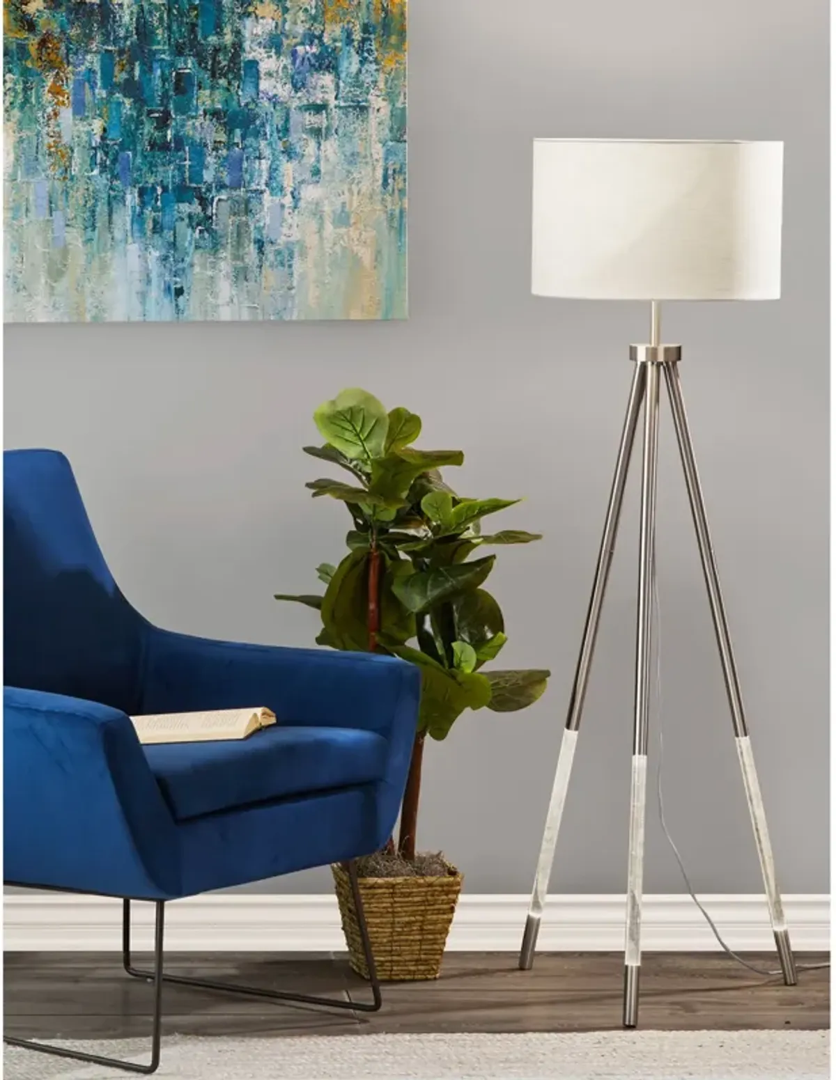 Della Nightlight Floor Lamp