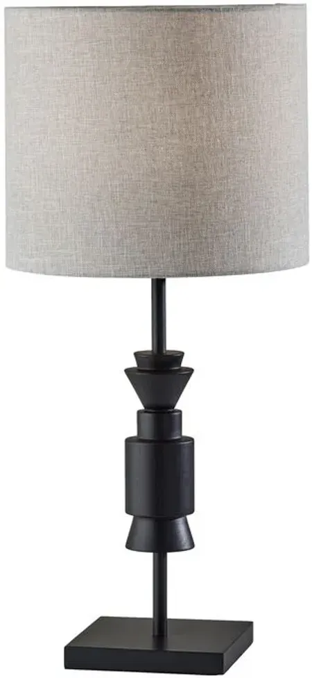 Elton Black Table Lamp