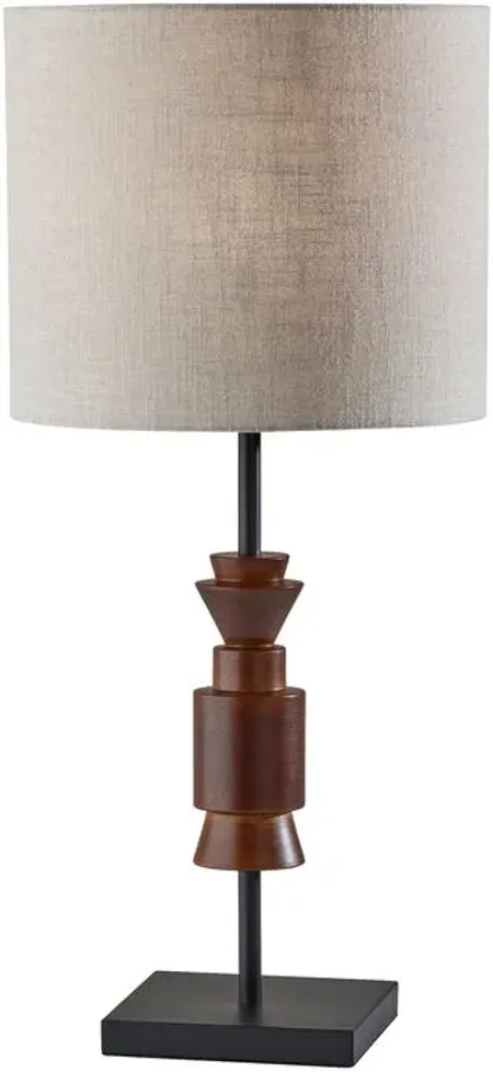Elton Walnut Table Lamp