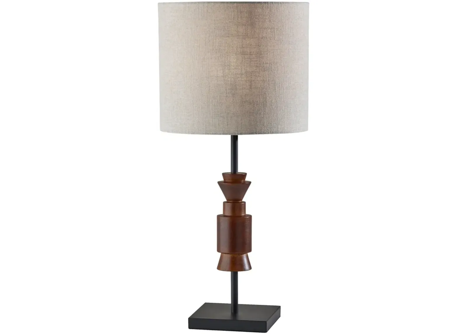 | Elton Table Lamp | Walnut