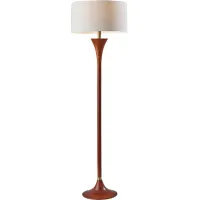 Rebecca Walnut Floor Lamp