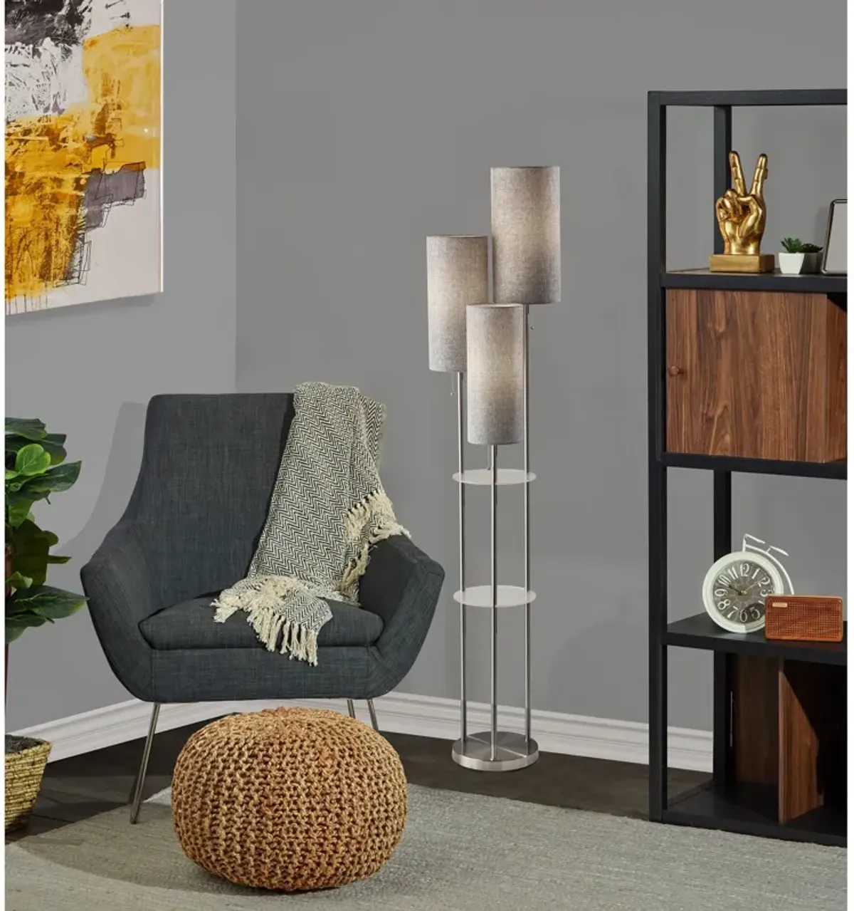 Trio Floor Lamp