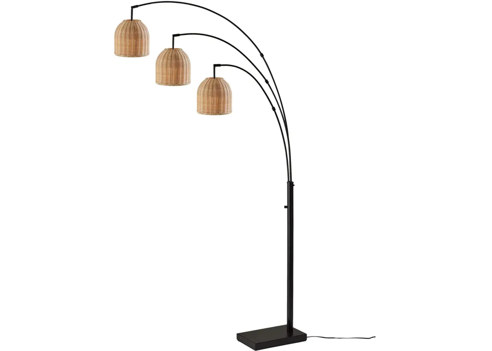 | Bahama 3 Arm Arc Lamp | Dark Bronze