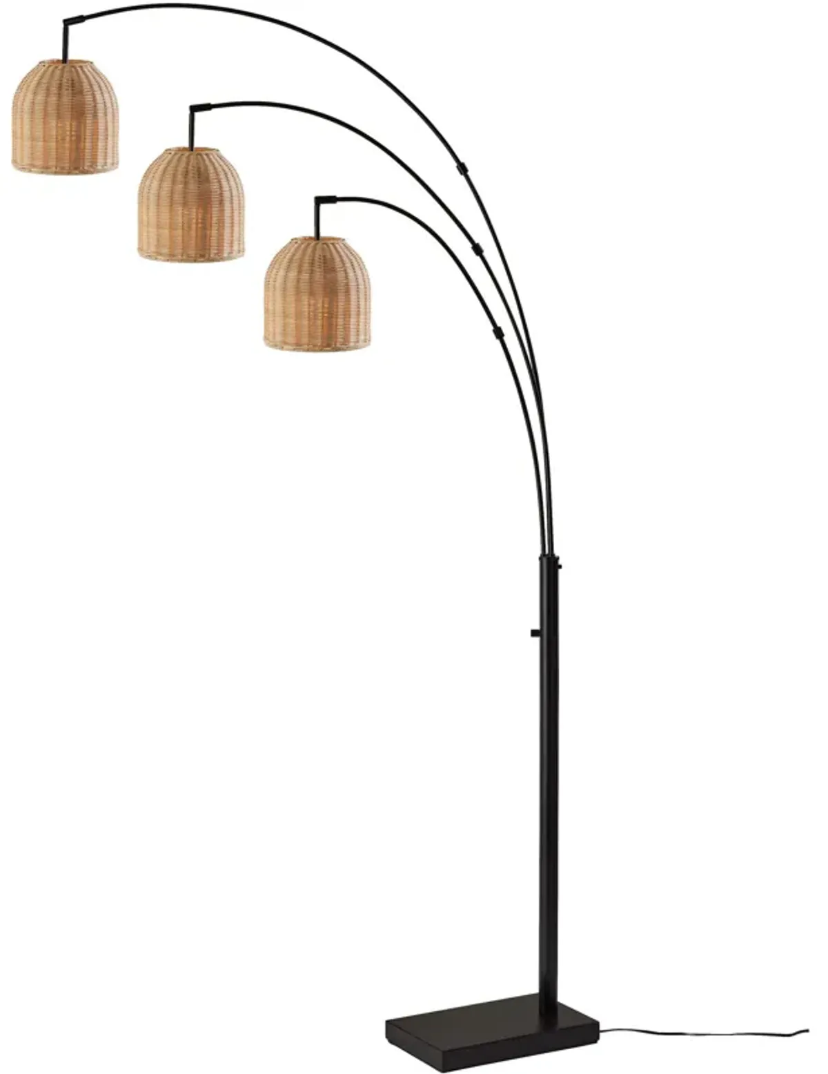 | Bahama 3 Arm Arc Lamp | Dark Bronze