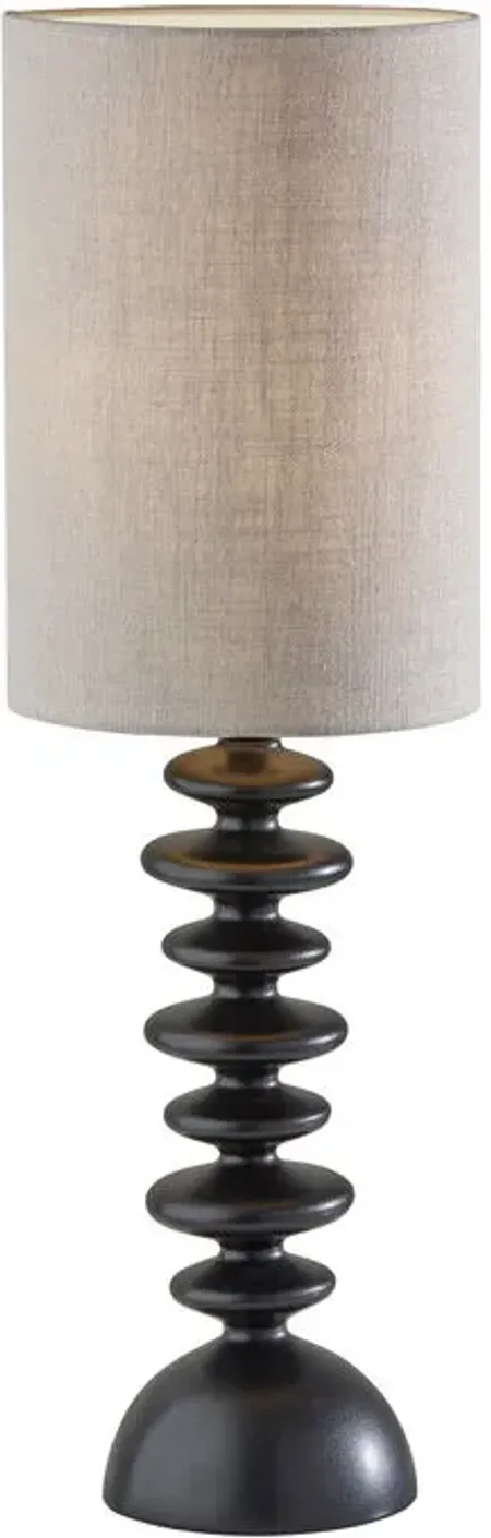 Beatrice Black Tall Table Lamp