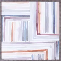 Abstract Line Square 1 Wall Art 