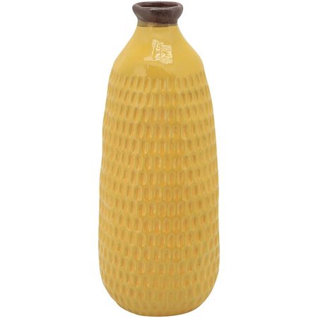 Collected Culture Yellow 16" Vase