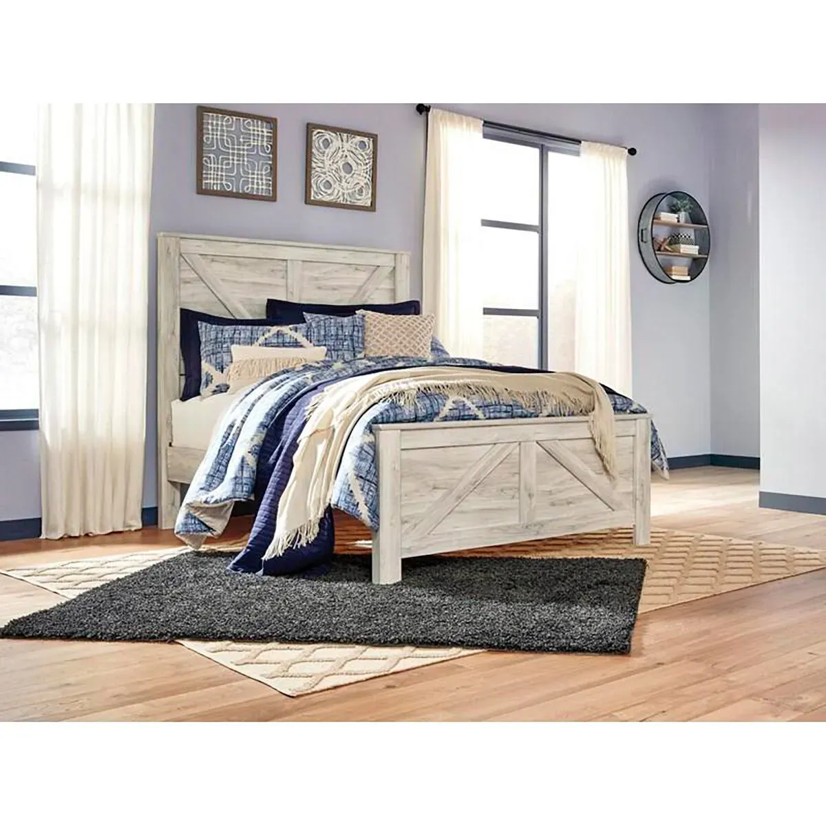 Bellaby Cross Buck Panel Bed