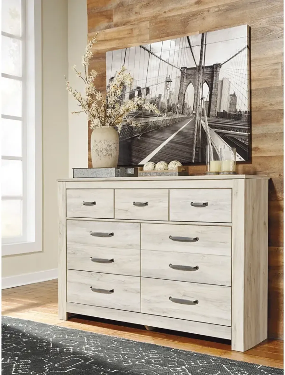 Ashley Furniture | Bellaby Dresser | Whitewash