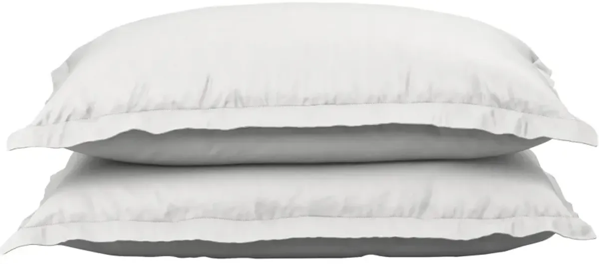 | King Cooling Pillow Shams | White