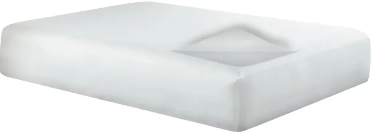 | California King ReversaTemp Mattress Protector | White